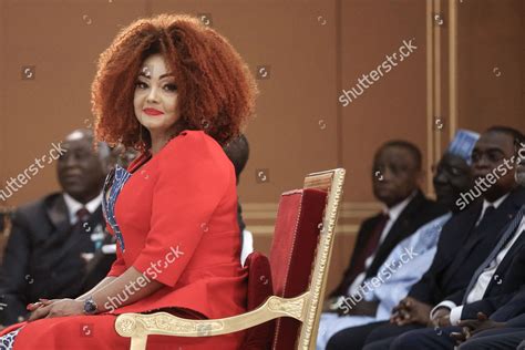 Cameroons Presidents Wife Chantal Biya Attends Editorial Stock Photo