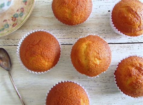 Queques De Laranja Food From Portugal Recipe Orange Muffins