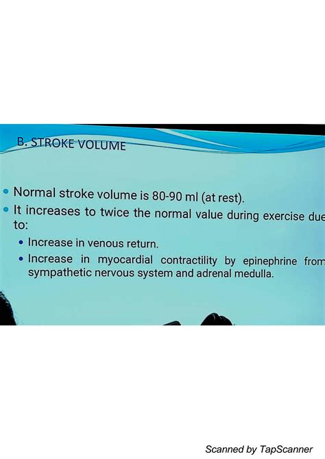SOLUTION: Cardiovascular adaptation to exercise - Studypool
