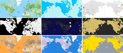 Different Map Styles Features Supsystic Wp Plugins