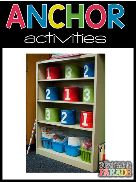 Math Center Set Up Organization Cara Carroll