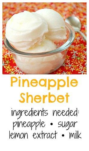 Pineapple sherbet recipe – Artofit