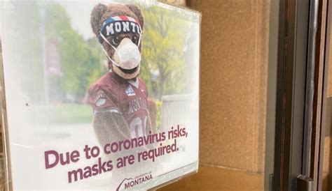 University Of Montana Expected To Lift Mask Mandate In A Matter Of Days