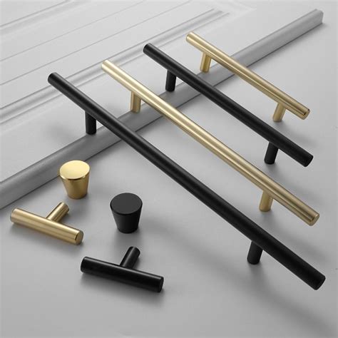 Handle Lemari Handle Emas Hitam Gold Tarikan Laci Minimalis Modern