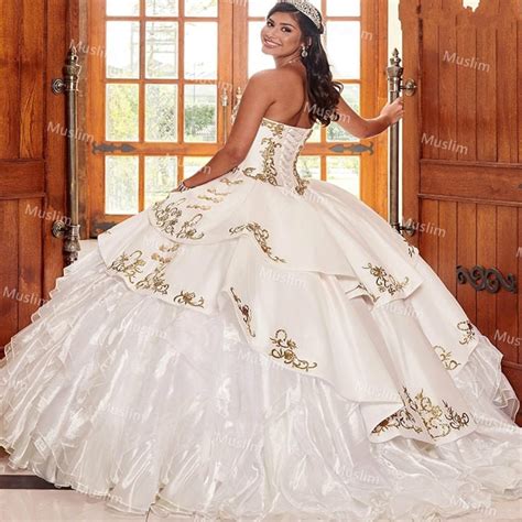 Ruffled Charro Quinceanera Dress By LA Glitter 24096 Atelier Yuwa Ciao Jp