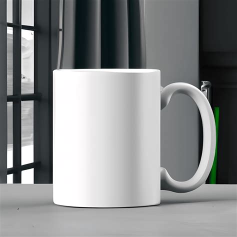 Photorealistic White Mug Mockup Creative Fabrica