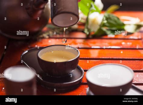 Chinese Tea Ceremony Stock Photo Alamy