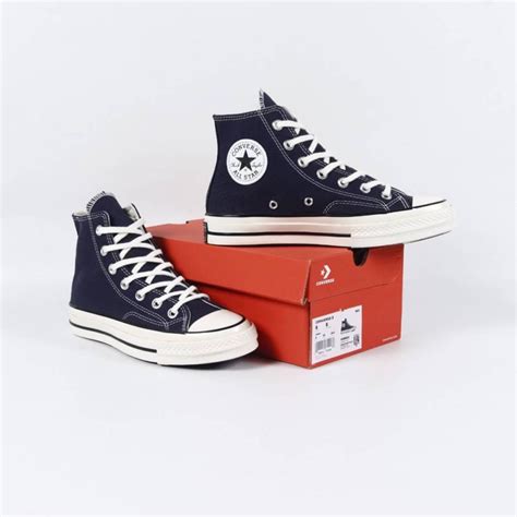 Jual Sepatu Converse Chuck Taylor 70s Hi Obsidian 100 Original Bnib