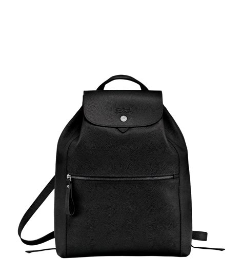 Womens Longchamp Black Le Foulonné Backpack Harrods Uk