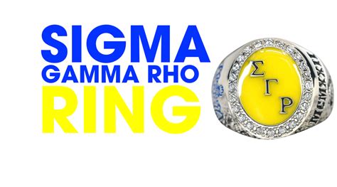 Sigma Gamma Rho – fratrings