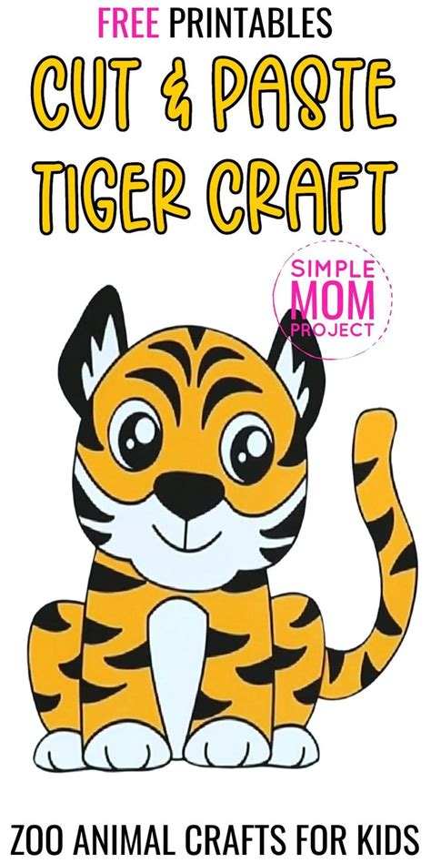 Printable Tiger Craft Printable Word Searches