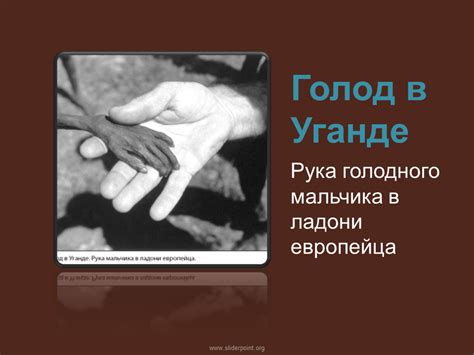 Голод в мире - Презентация Экология