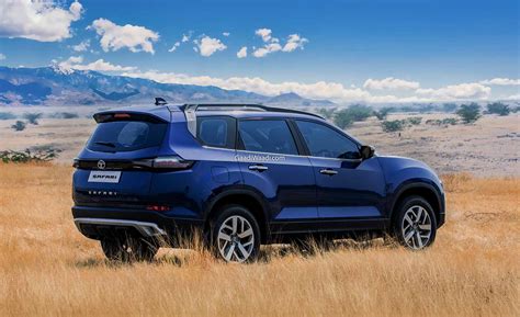 2021 Tata Safari Seven Seater Suv Revealed In India