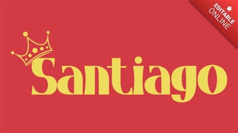 Santiago Fuente Reina Generador De Efectos De Texto