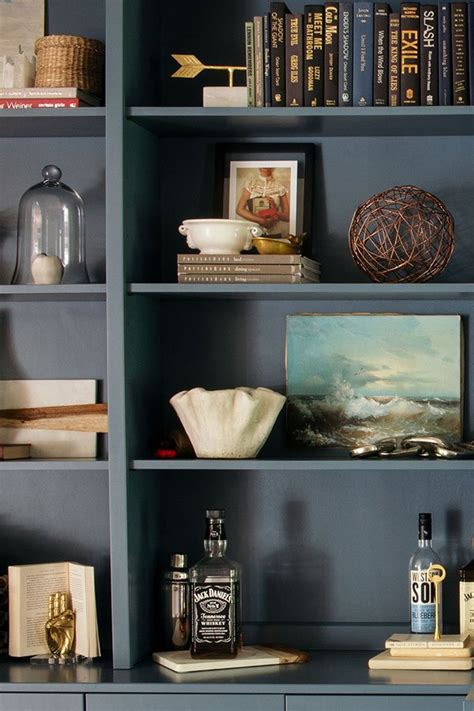 How To Decorate A Bookshelf Like A Pro Bloom In The Black