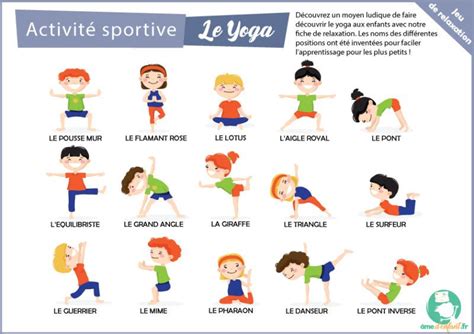 La Fiche De Yoga Pour Enfants Artofit