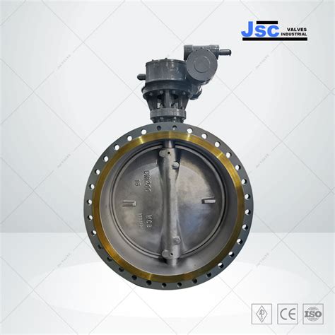 Gost Triple Offset Butterfly Valve A216 Wcb Dn1200 Pn16 Jsc