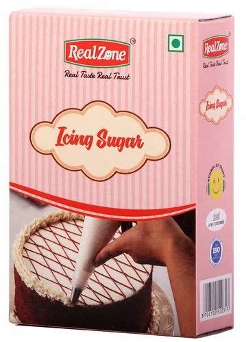 Realzone Box Icing Sugar For Bakery Packaging Size 1 Kg 25 Kg At Rs