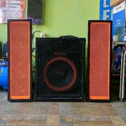 Jual Miniatur Sound Horeg Subwoofer Aktif 2 1 400W 200 200W 1 Unit