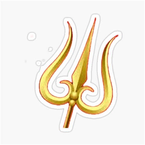 Trishul Sticker For Sale By KustomTshirt Redbubble