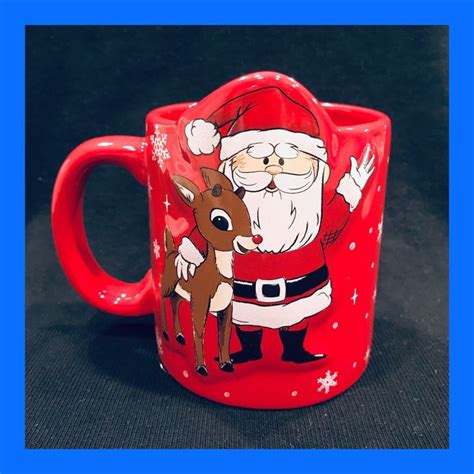 Ready Rudolph Coffee Mug Rudolph The Red Nose Reindeer Etsy Rudolph