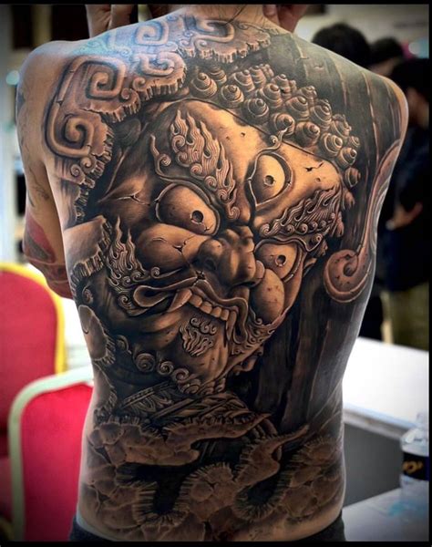 Guru dorje drolo | Full chest tattoos, Stone tattoo, Japanese tattoo