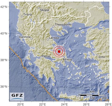 Erdbeben Mw 5 2 In Griechenland Vulkane Net Newsblog