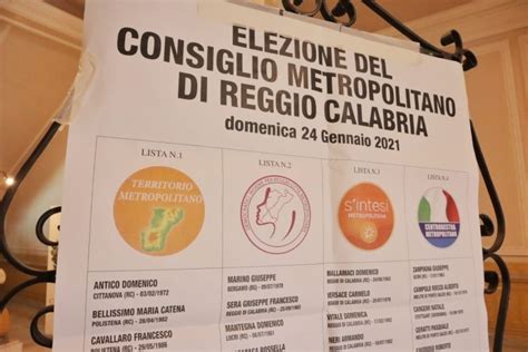 Reggio Calabria Elezioni Città Metropolitana 2021 I Nomi E Le Foto