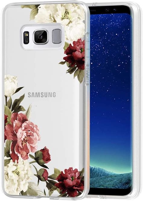 Casetego Compatible With Galaxy S8 Casefloral Three Layer