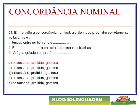 Erros De Concordancia Nominal