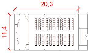 Resultado De Imagen Para Planos De Auditorios Con Medidas Auditorio