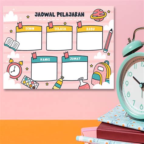 73 Gambar Jadwal Pelajaran Kreatif For FREE MyWeb