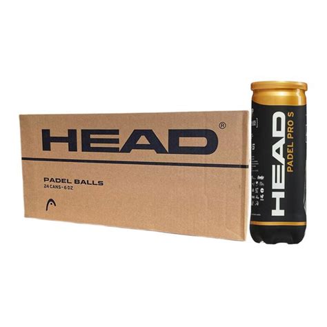 Head Padel Pro S Padelballs 24 Tubes Plutosport