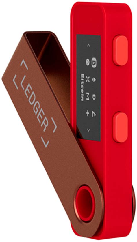 Customer Reviews Ledger Nano S Plus Crypto Hardware Wallet Ruby Red