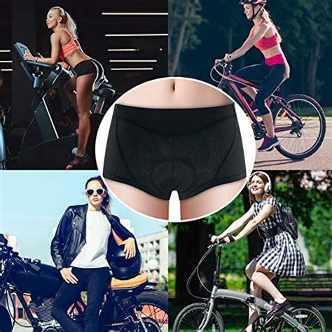 Tboonor Pantaloncini Ciclismo Donna Con Fondello D Mutande