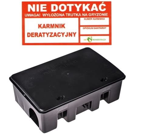 Karmnik Deratyzacyjny RAPTOR S XXL Naklejka 12037067018 Allegro Pl