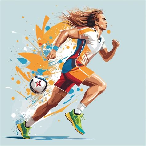 Premium Vector Sports Illustration Vector