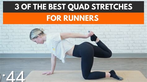 Of The Best Quad Stretches For Runners Youtube