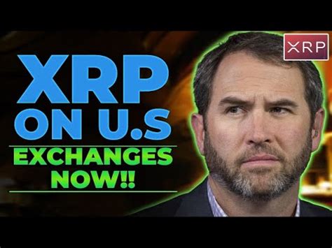 Brad Garlinghouse Launching XRP On US Exchange Big News YouTube