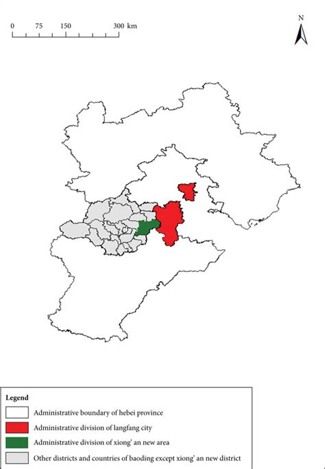 A display map of administrative divisions of Langfang city and Xiong’an... | Download Scientific ...