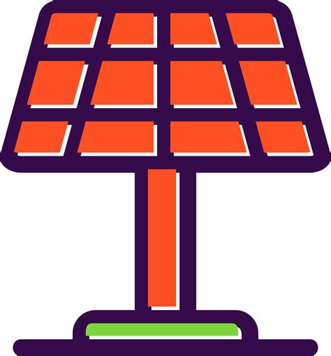 Solar Panel Glyph Icon Vector Art At Vecteezy