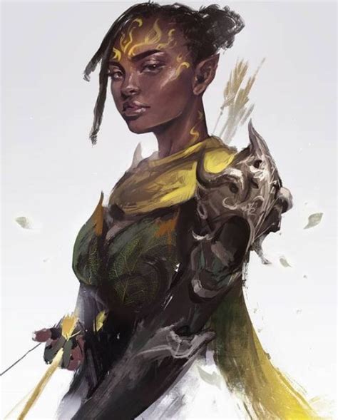 Black Women Art — Archer By Astri Lohne Character Portraits