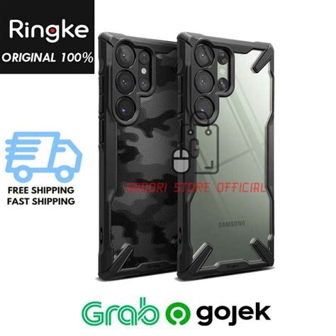 Jual Case Samsung Galaxy S23 Ultra Plus Ringke Fusion X Hard Crack