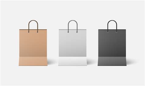 Premium Vector Realistic Shopping Bag