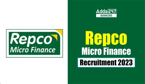 Repco Micro Finance Recruitment 2023 Out For 140 Vacancies