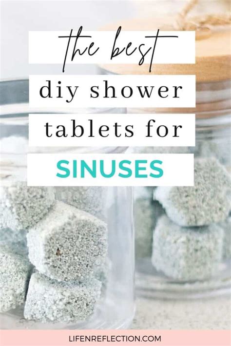 Diy Sinus Shower Tablets For Congestion Relief