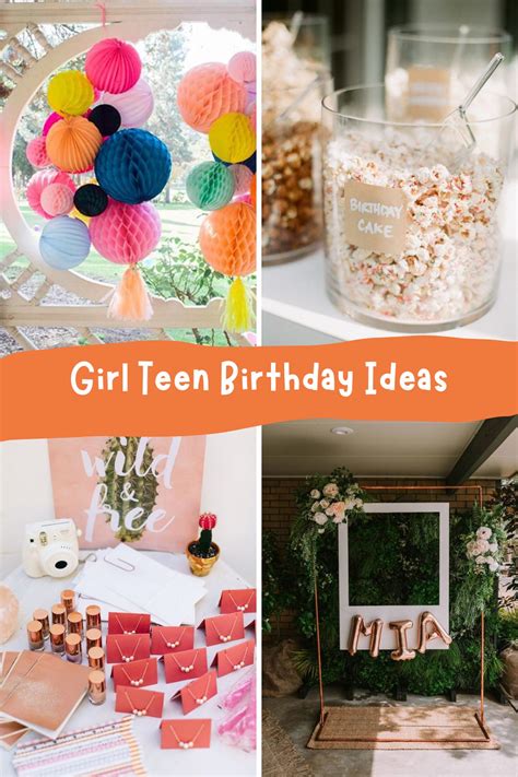 43 Teen Girl Birthday Party Ideas Momma Teen