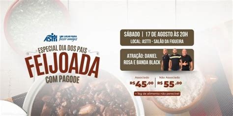 Feijoada Com Pagode Especial Dia Dos Pais Astti Em Porto Alegre Sympla