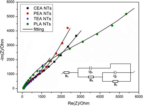 Nyquist Representation Of Eis Data Measured At Ocp For The Different