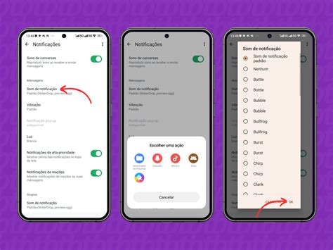 Como mudar o toque da notificação do WhatsApp Saiba personalizar o som